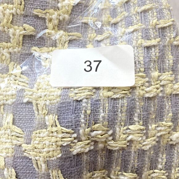 Yune Ho Top Sz M Lilac Cream Textured Sleeveless Designer *check measurements* - Picture 11 of 11